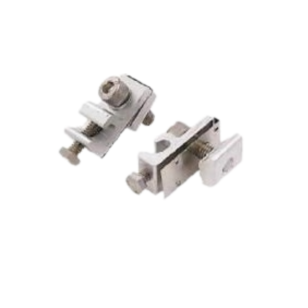 Conector cable de tierra a riel