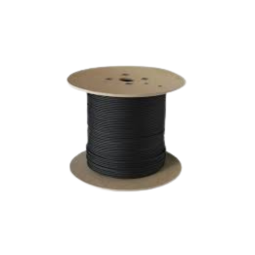 Cable solar negro 4mm2 bobina 1.000 mts H1Z2Z2-K / PV1-F