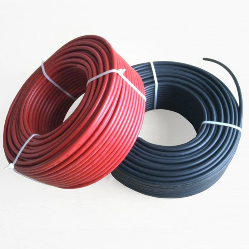 Cable Solar 4mm2 (rollo 100 mts)